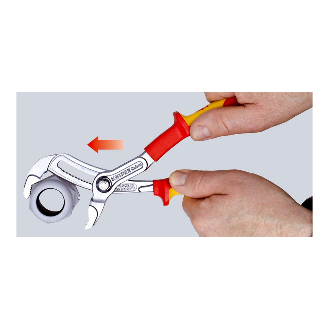 KNIPEX Cobra® VDE, Pince multiprise de pointe, isolée Knipex