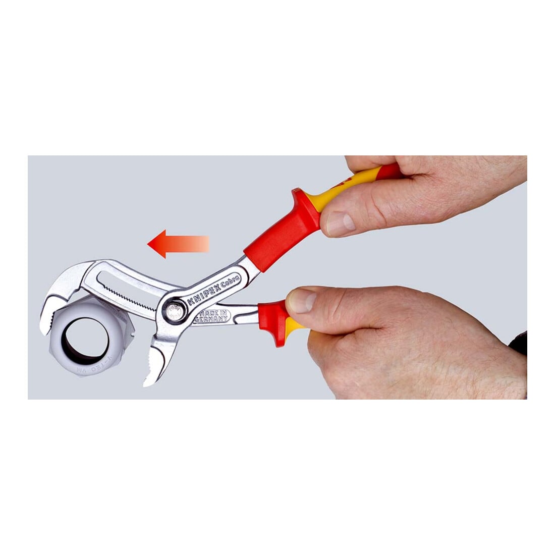 KNIPEX Cobra® VDE, Pince multiprise de pointe, isolée Knipex