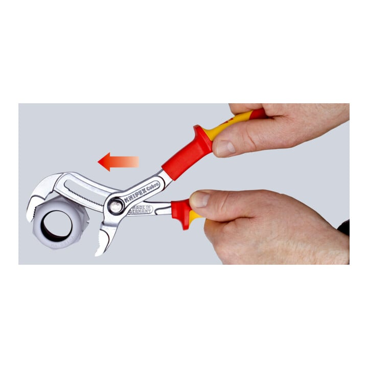 KNIPEX Cobra® VDE, Pince multiprise de pointe, isolée Knipex