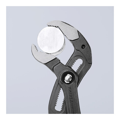 Pince pour tuyaux et pompes à eau Cobra® pol.Ku.-revêtement KNIPEX
