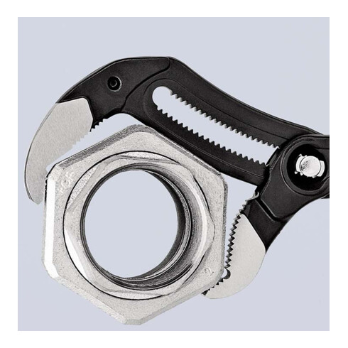 Pince pour tuyaux et pompes à eau Cobra® pol.Ku.-revêtement KNIPEX