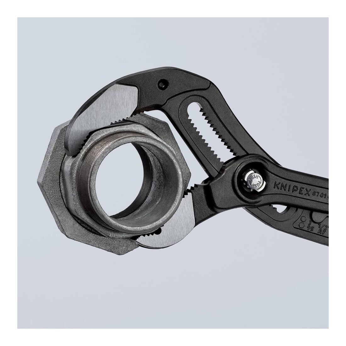 Pince pour tuyaux et pompes à eau Cobra® pol.Ku.-revêtement KNIPEX