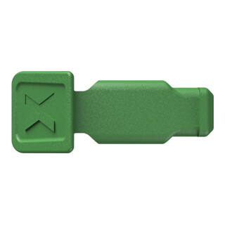 KNIPEX ColorCode Clips groen 00 61 10 CG, 10 stuks, 21 mm