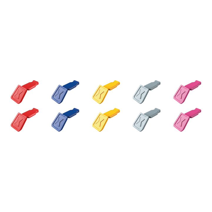 KNIPEX ColorCode Clips Kleurenmix 1 (10 stuks) 00 61 10 C V01