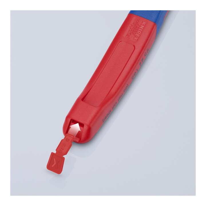 KNIPEX ColorCode Clips rood 00 61 10 CR, 10 stuks, 21 mm