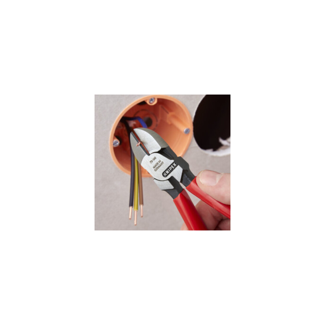 KNIPEX Coupe-câbles 7001 poli 160 mm