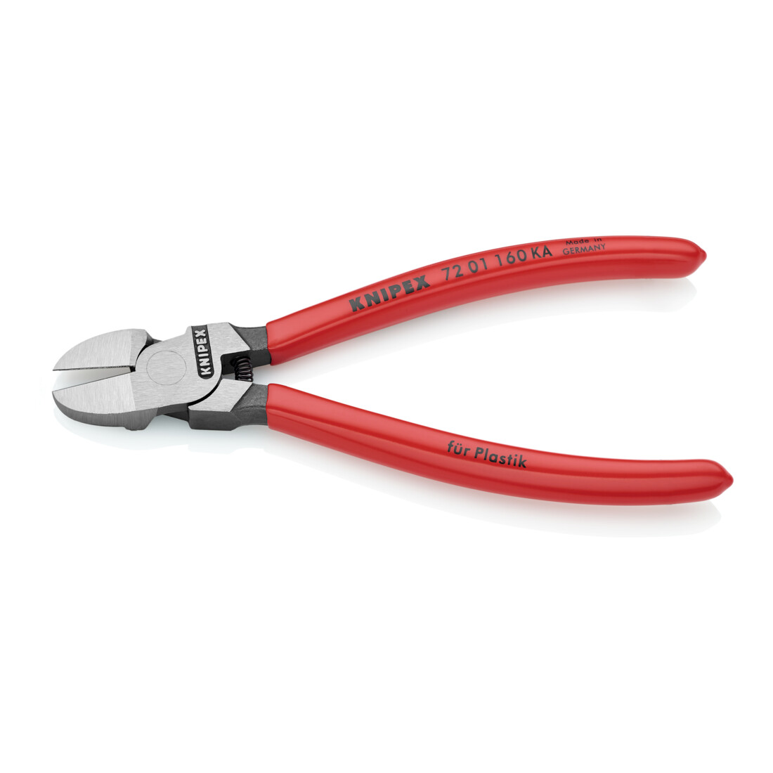 KNIPEX Coupe-câbles 72 01 160 KA tête ronde en plastique, 160 mm