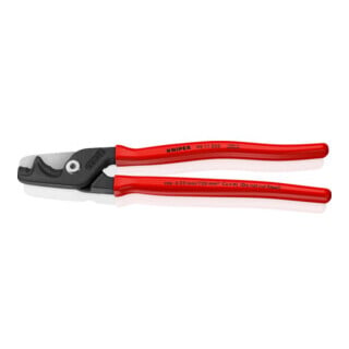 KNIPEX Coupe-câbles avec poignées en plastique 225 mm