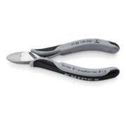 KNIPEX Coupe-câbles électronique 77 82 130 ESD, 130 mm, articulé traversant, manches multi-composants-1