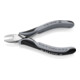 KNIPEX Coupe-câbles électronique 77 82 130 ESD, 130 mm, articulé traversant, manches multi-composants