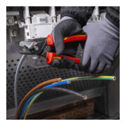KNIPEX Coupe-câbles VDE avec poignées multi-composants 225 mm tête fine-5
