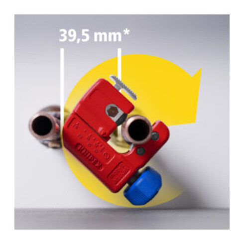 KNIPEX Coupe-tube pour cuivre, laiton et acier inoxydable 3-30 mm