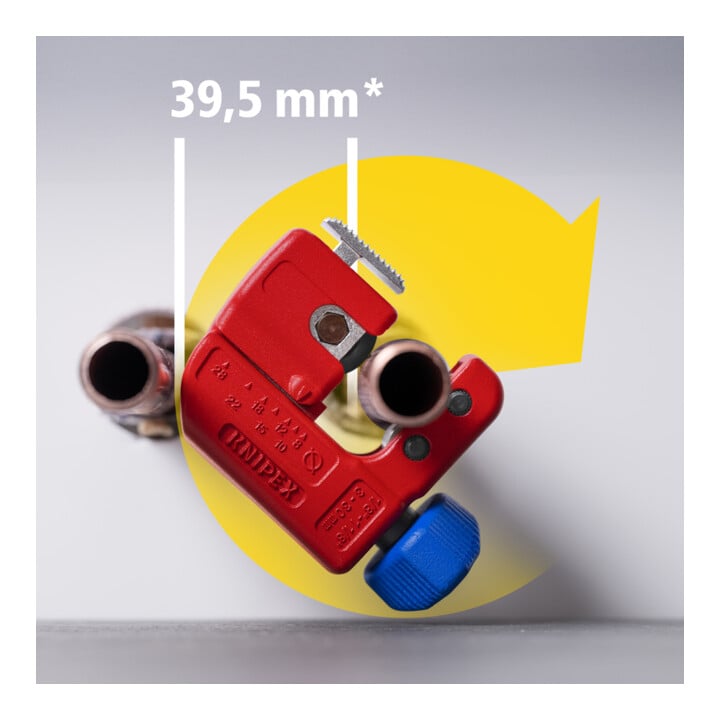 KNIPEX Coupe-tube pour cuivre, laiton et acier inoxydable 3-30 mm