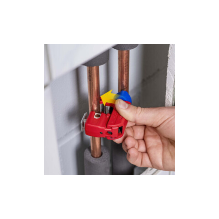 KNIPEX Coupe-tube pour cuivre, laiton et acier inoxydable 3-30 mm