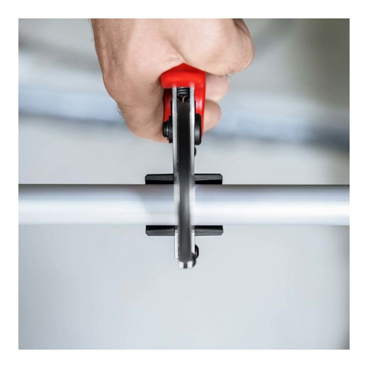 KNIPEX Coupe-tube pour tuyaux composites/plastique Ø max. 26 mm