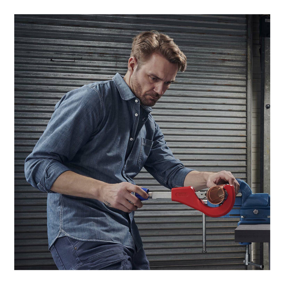 Knipex coupe-tube TubiX, avec réglage rapide, pour⌀ jusqu'à : 76mm