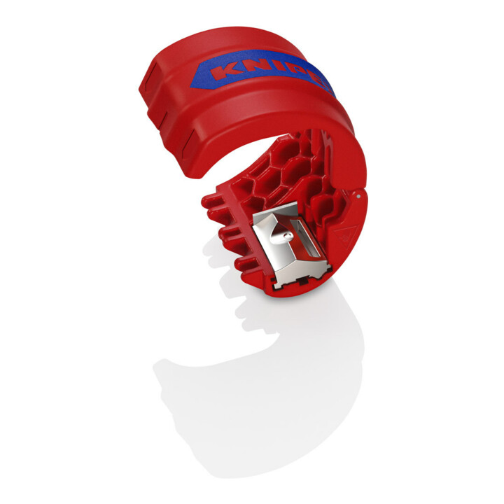 KNIPEX Coupe-tubes en plastique avec 3 lames, Pour-⌀ jusqu'à: 50 mm