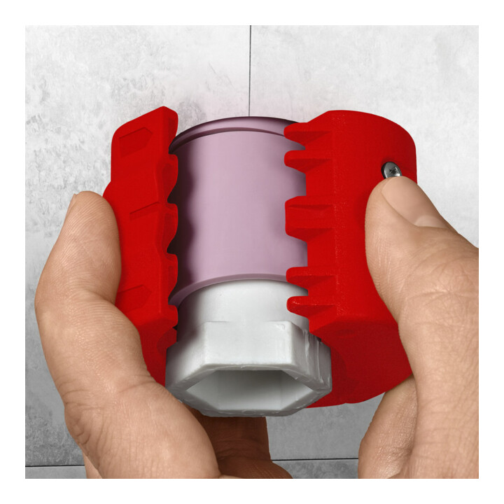 KNIPEX Coupe-tubes en plastique avec 3 lames, Pour-⌀ jusqu'à: 50 mm