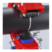 Knipex coupe-tubes pour tubes HT, type : 1-5