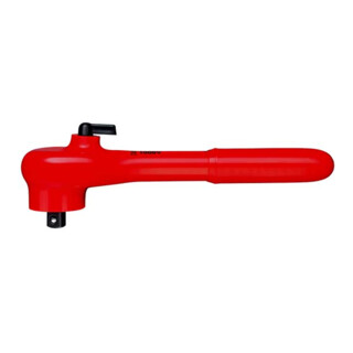 KNIPEX Cricchetto reversibile con squadra esterna 3/8 190mm''