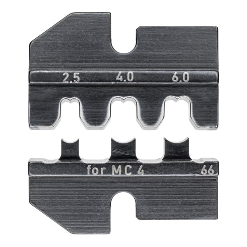 Knipex Crimpeinsatz für Solar-Steckverbinder MC4 2,5-6mm²