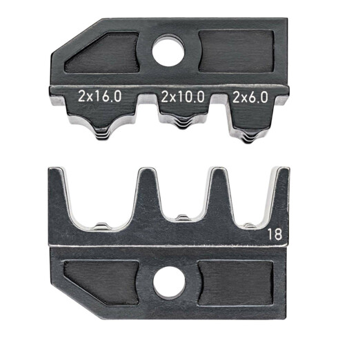 KNIPEX 97 49 18 Crimpeinsatz für Twin-Aderendhülsen