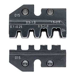 Knipex Crimpeinsatz für unisolierte offene Steckverbinder 2,8 + 4,8mm