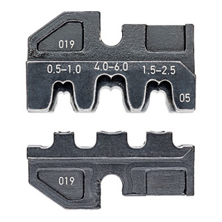 Knipex Crimpeinsatz für unisolierte offene Steckverbinder 48 + 63mm