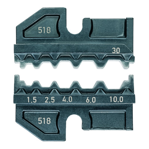 Knipex Crimpeinsatz für unisolierte Pressverbinder nach DIN 46267