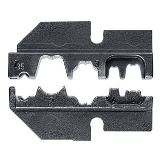 Knipex Crimpeinsatz für Zündkerzenstecker und Verteiler