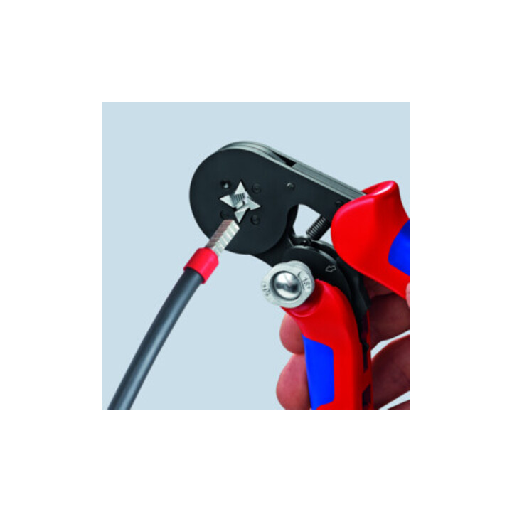 Knipex Crimptang voor adereindhulzen 180 mm 97 53 04 SB