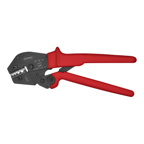 Knipex Crimpzange 250mm für unisolierte Quetsch-, Rohr- und Presskabelschuhe/-verbinder 0,5 - 10mm²