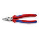 Knipex Crimpzange poliert mit Mehrkomponenten-Hüllen 180mm für Aderendhülsen 0,25 - 16mm²-1