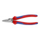 Knipex Crimpzange poliert mit Mehrkomponenten-Hüllen 180mm für Aderendhülsen 0,25 - 16mm²-2