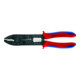 Knipex Crimpzange schwarz lackiert mit Mehrkomponenten-Hüllen 240mm Kapazität 0,5-6mm²-1