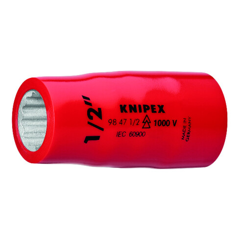 KNIPEX dop voor inbus 1/2" zeskant (inch)