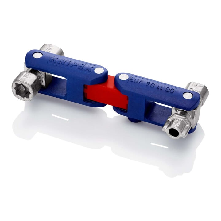 KNIPEX "DoubleJoint" schakelkastsleutel 62 mm