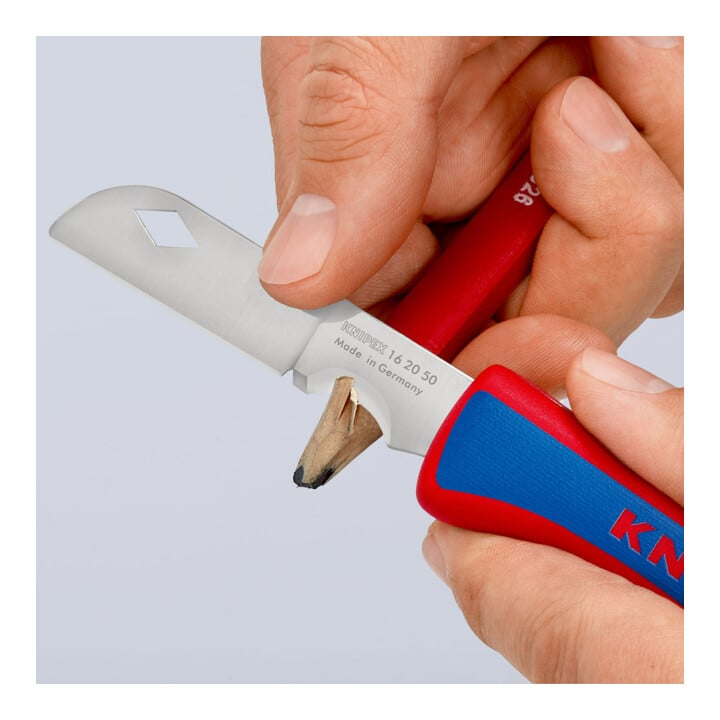 KNIPEX Elektricien klapmes L.120mm Kl.scharnierend SB