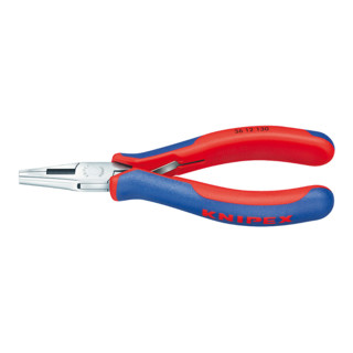 Knipex Elektronik-Bestueckungszange L.130mm poliert 2-K.Griff Knipex