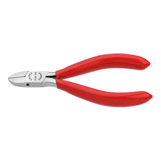 Knipex Elektronik-Seitenschneider mit Kunststoff überzogen 115mm mit Facette