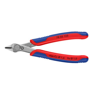 Knipex Elektronik-Seitenschneider Super Knips® mit Mehrkomponenten-Hüllen 125mm