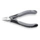 KNIPEX Elektronische zijsnijtang 77 42 130 ESD, 130 mm, met doorlopende scharnier en meercomponentenhandvatten