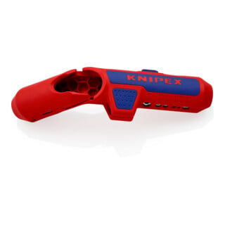 KNIPEX ErgoStrip® Universeel ontmantelingsgereedschap  135 mm voor linkshandigen