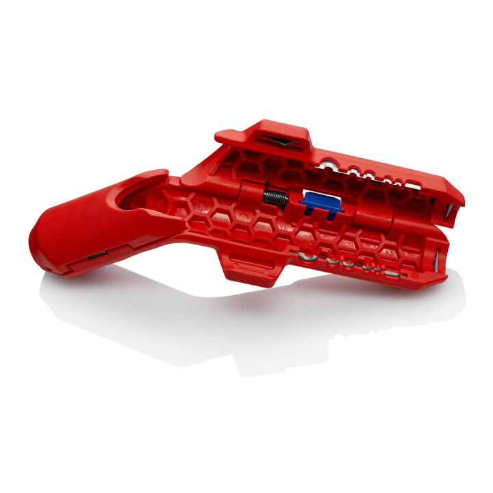 KNIPEX ErgoStrip® Universeel ontmantelingsgereedschap  135 mm voor linkshandigen