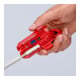 KNIPEX ErgoStrip® Universeel ontmantelingsgereedschap  135 mm voor linkshandigen