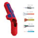 KNIPEX ErgoStrip® Universeel ontmantelingsgereedschap 135 mm voor rechtshandigen