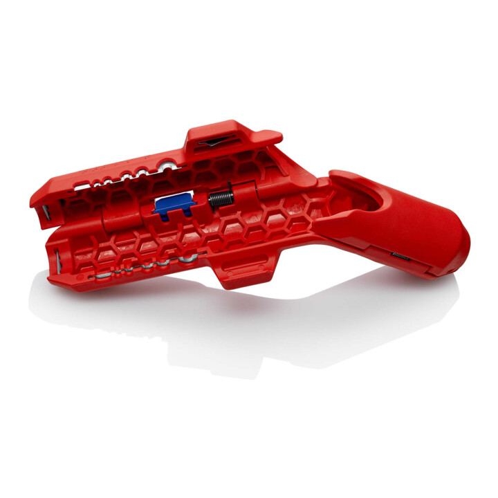KNIPEX ErgoStrip® Universeel ontmantelingsgereedschap  135 mm voor rechtshandigen