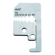 Knipex Ersatzmesser für Knipex Abisolierzange mit Abisolierwerten 0,5-6mm²