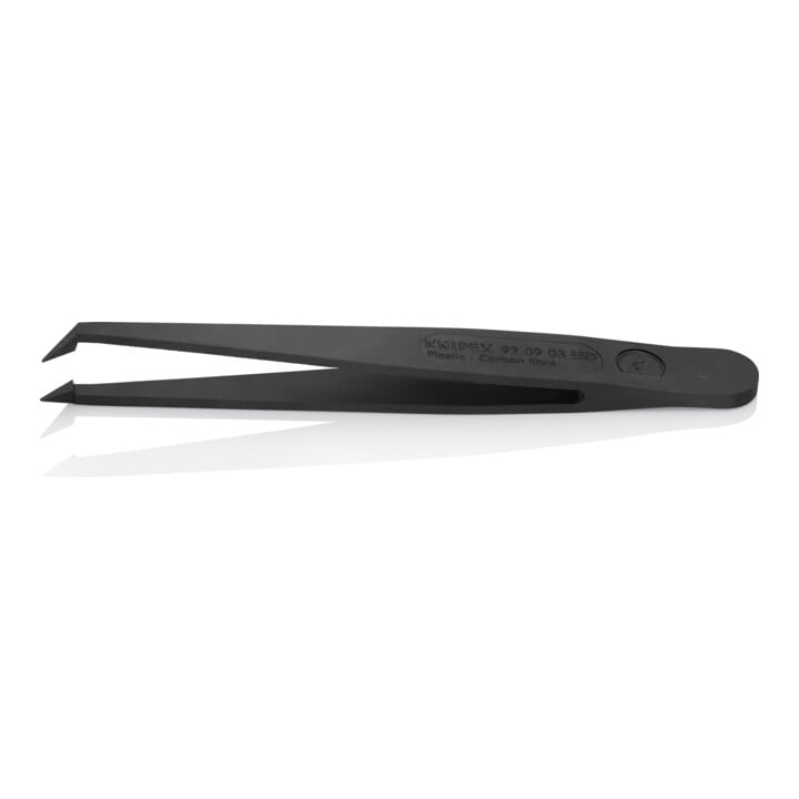 KNIPEX ESD kunststof pincet ESD glad 110 mm 92 09 03