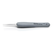 KNIPEX ESD precisie pincet met gerubberde greep 123 mm-2